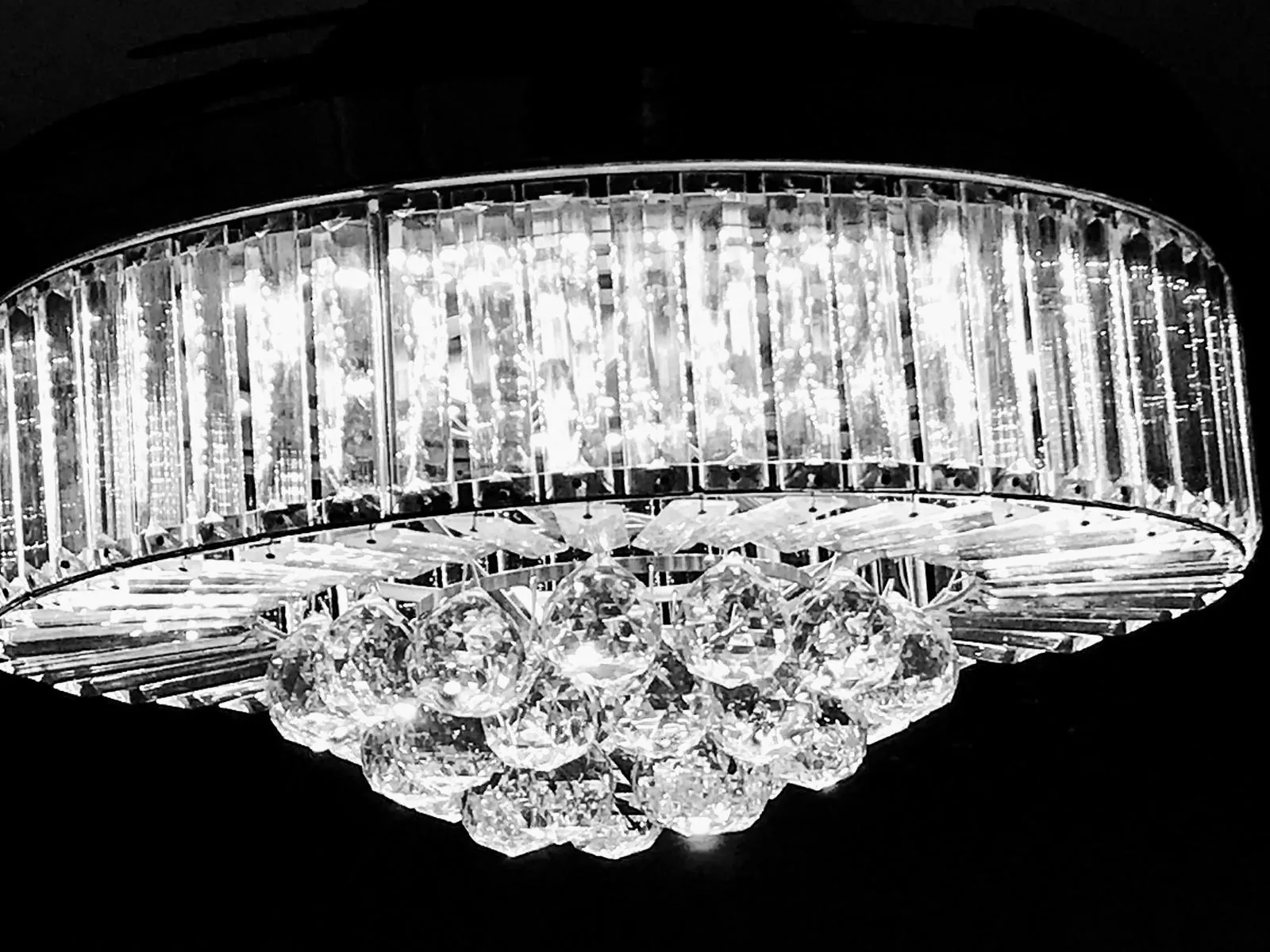 Chandelier installation