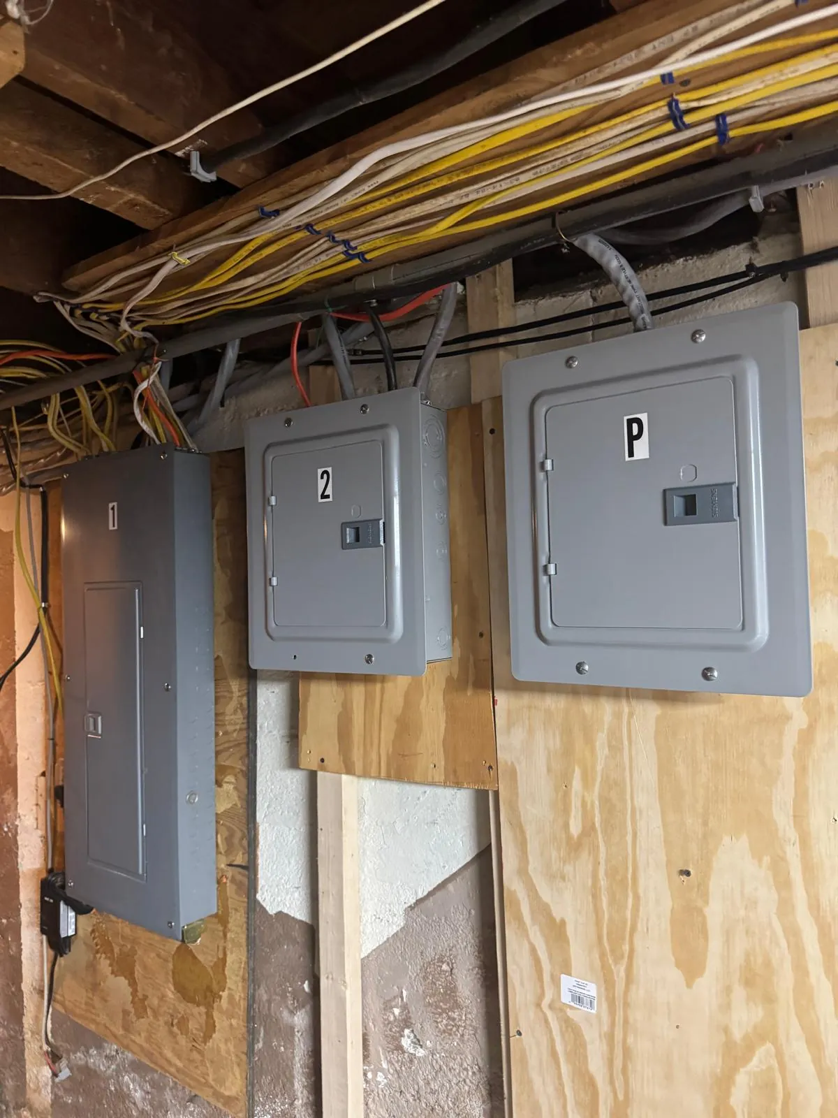 Finished electrical fixture