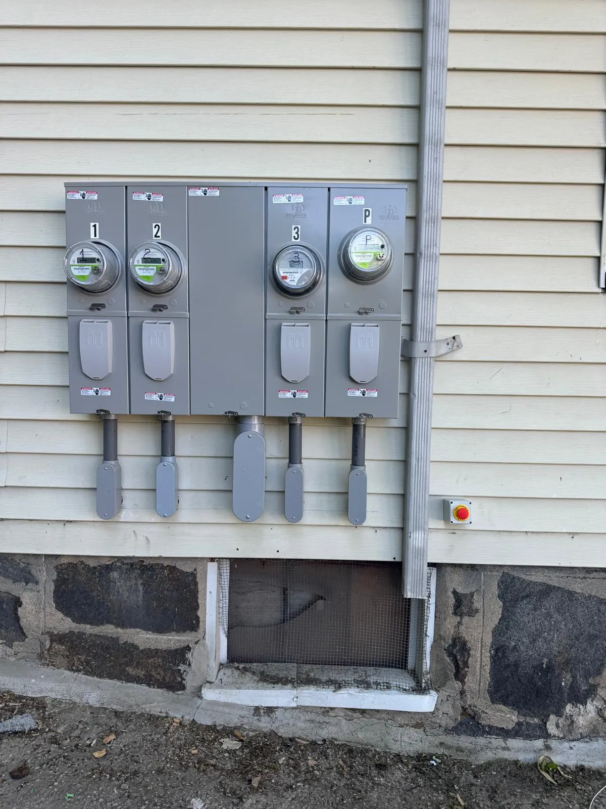 Service panel work