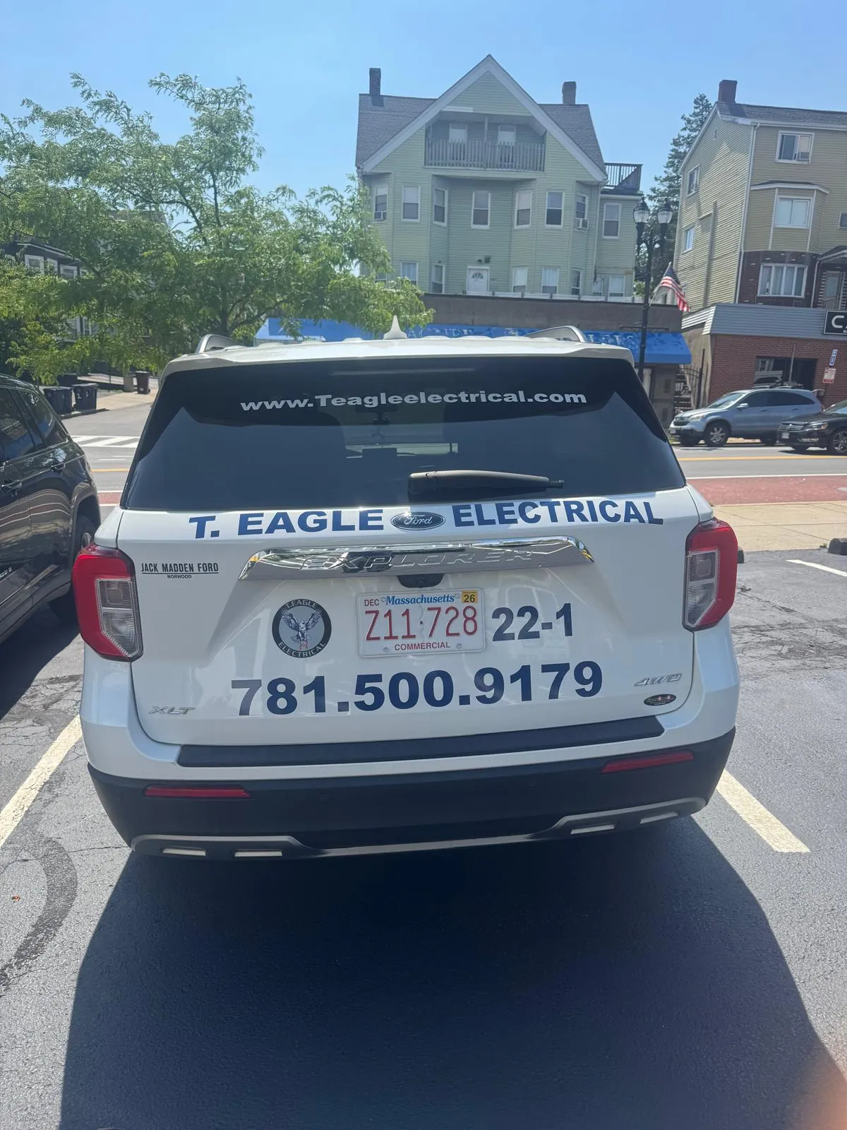 Finished electrical job in Waltham