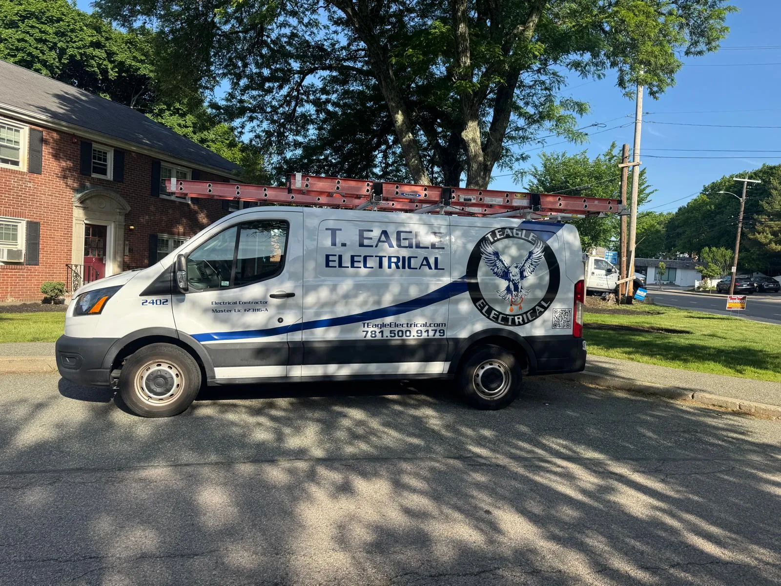 T Eagle Electrical van in Waltham